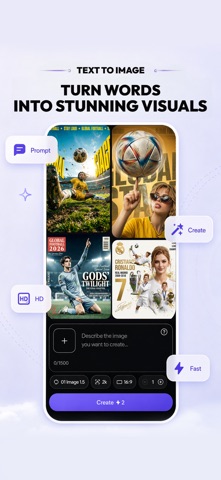 vivago.ai - AI Image & Video iPhone screenshot