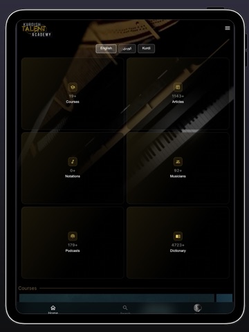 Kurdish Talent Academy iPad screenshot