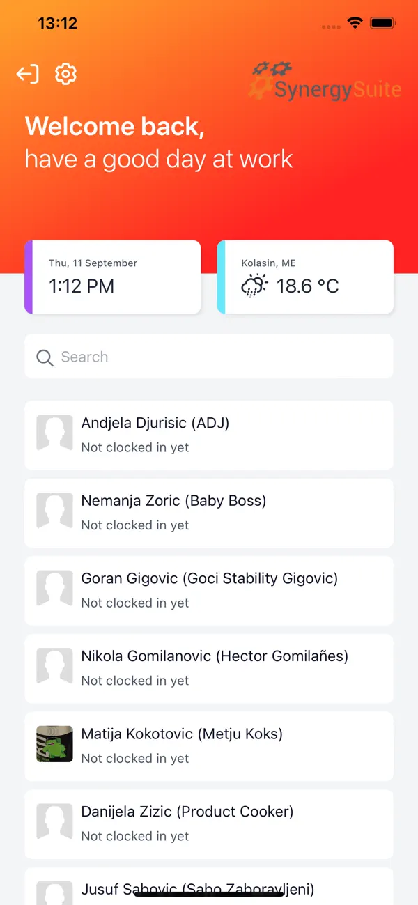 Screenshot #2 pour Clocking by SynergySuite