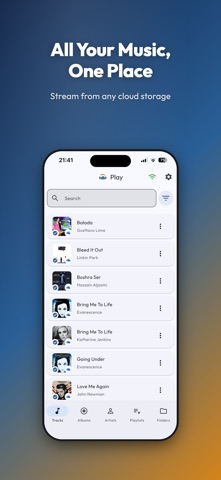 Cloudist: Cloud Music Player Screenshot 1 of 10
