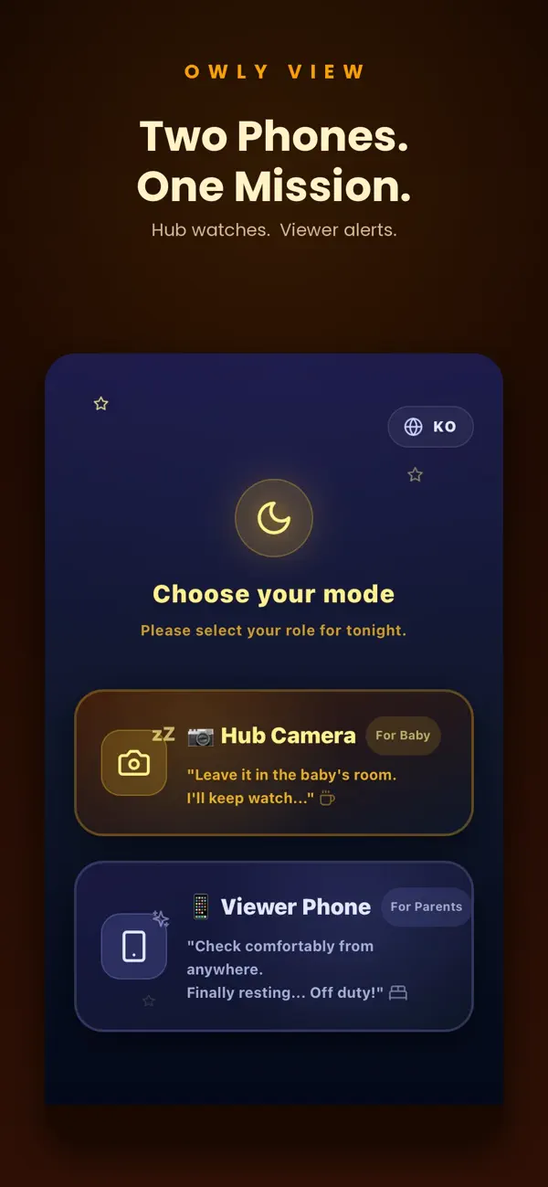 Screenshot #2 pour Owly View: AI Baby Monitor