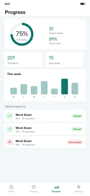 Gulf Nurse Prometric Prep screenshot 4