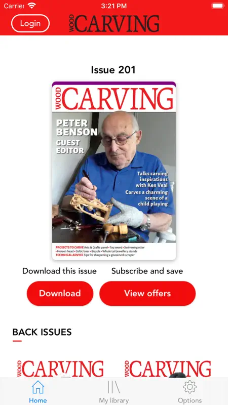 Woodcarving Magazine screenshot 1 of 2