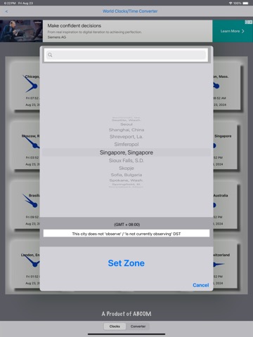 World Clocks / Time Converterのおすすめ画像2