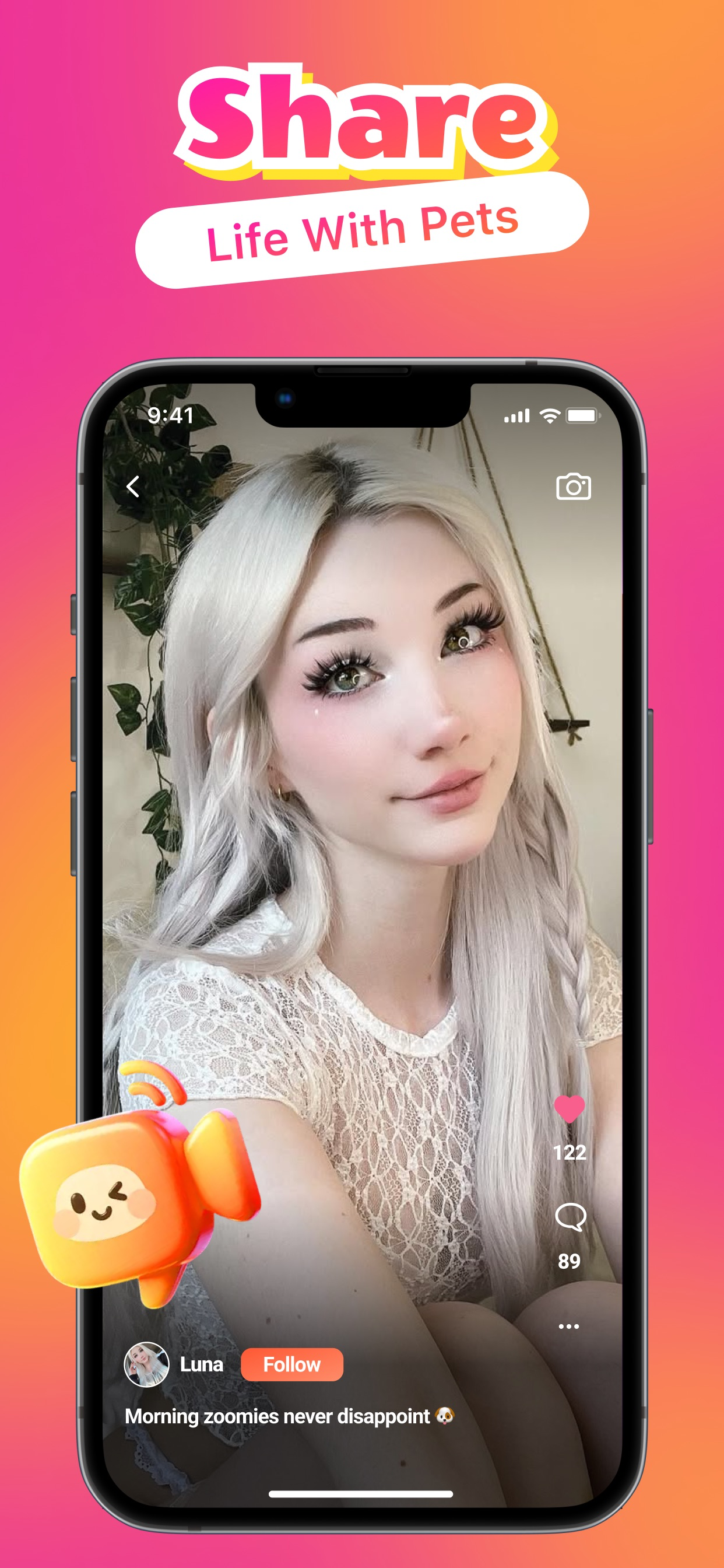 Pawlia: Share Life，Voice Chat