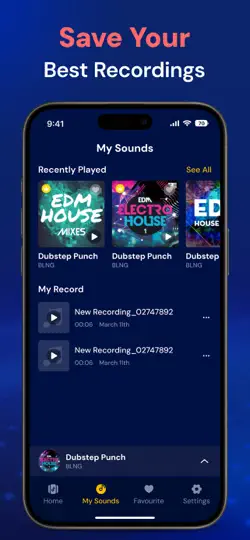 Capture d'écran de Drum Pad: Beat Maker & Lessons sur iPhone 6