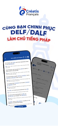 Créatis - Pháp Ngữ & DELF/DALF screenshot