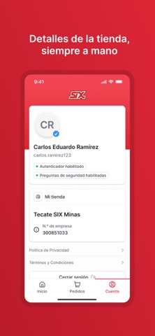 Guía tu Tienda SIX screenshot
