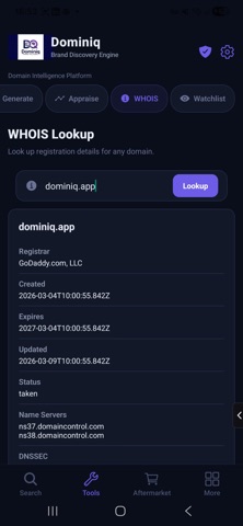 Dominiq screenshot