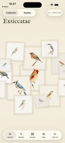Exsiccatae iPhone screenshot