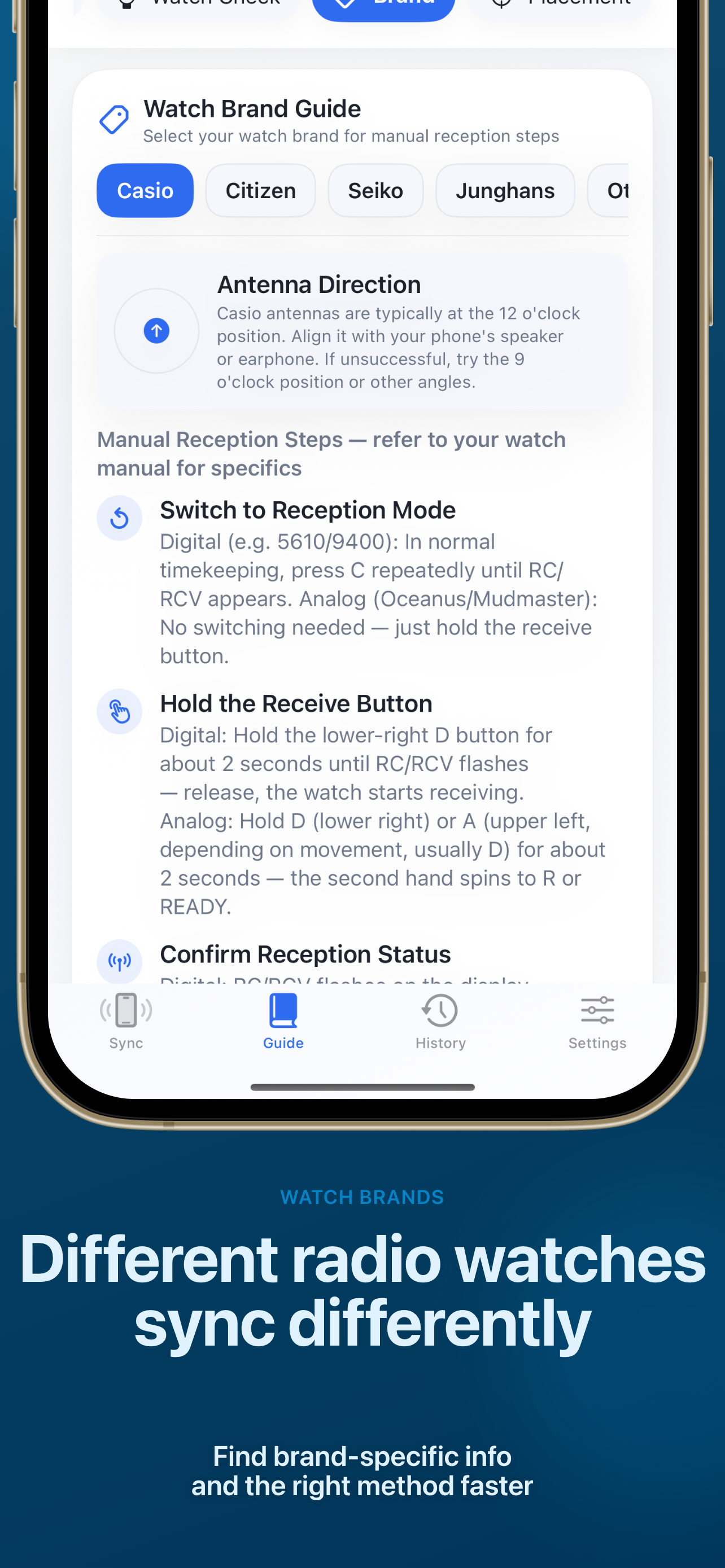TimeWave: Atomic Watch Sync screenshot 3
