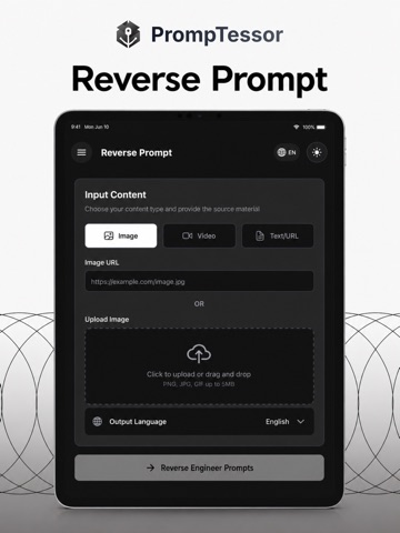 PrompTessor - AI Prompt iPad screenshot