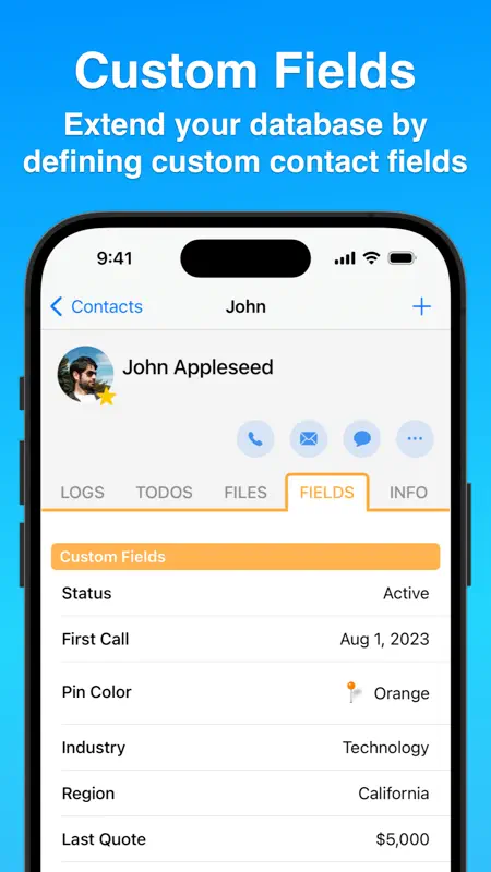 Contacts Journal CRM screenshot 4 of 10