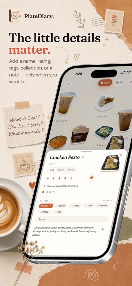PlateDiary: Food Photo Journal screenshot 4