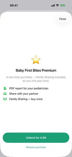 Baby First Bites screenshot 1