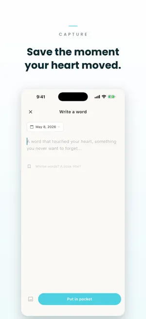 Kokoro Pocket: Words to Keep screenshot 3