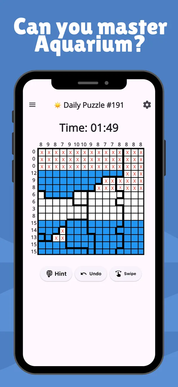Screenshot #2 pour Aquarium Logic Puzzle