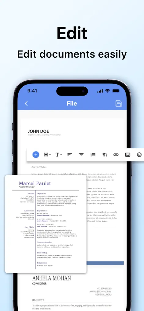 Word Editor: Edit Documents® - Productivity App | MWM