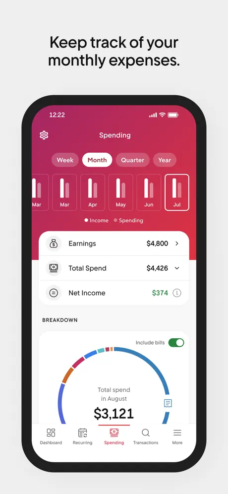 Rocket Money - Bills & Budgets screenshot 3 of 6