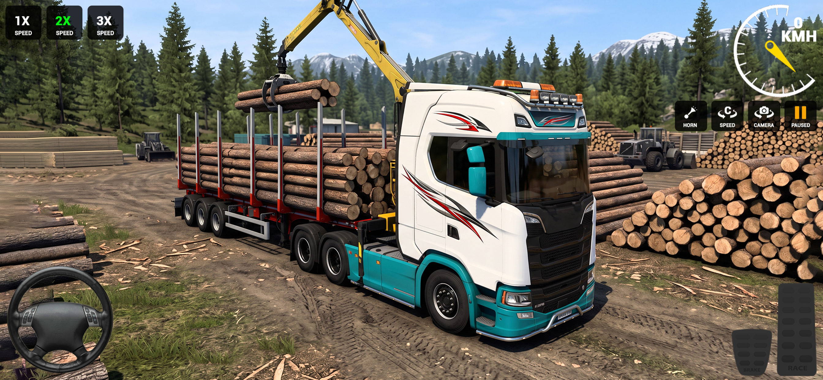 European Truck Driving Game screenshot 2