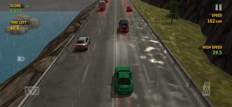 Traffic Racer - Rainy Highway Sprint