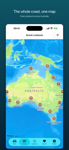 Scenic Lookouts Australia iPhone screenshot