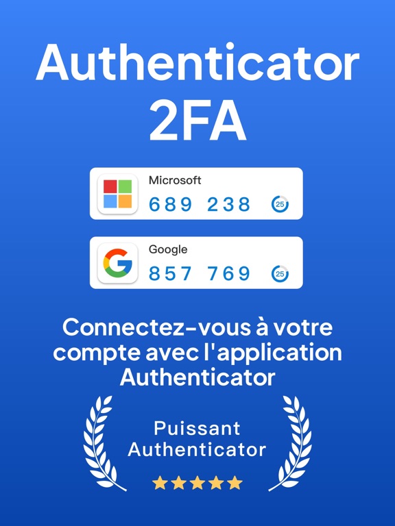Screenshot #4 pour Authenticator App: 2FA, MFA