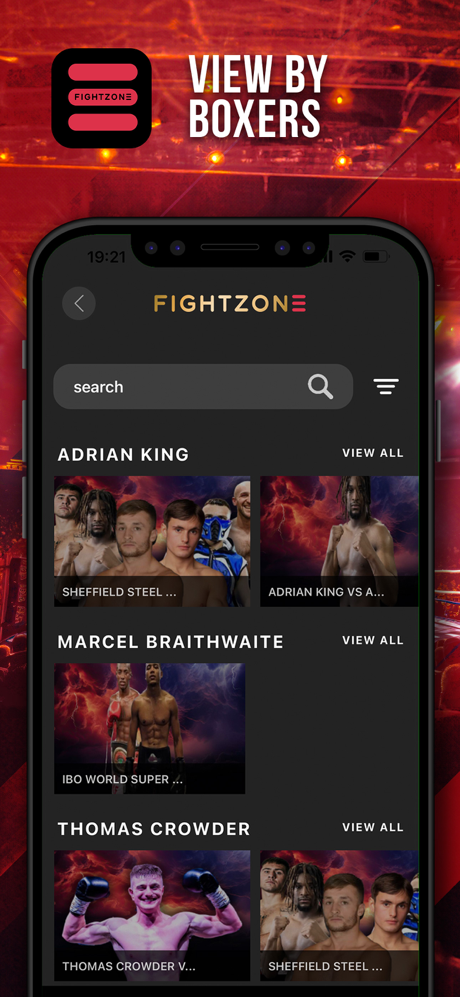 FightZone Media screenshot 5