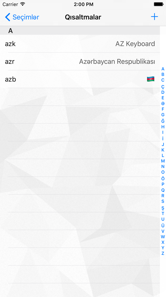 #5. AZ Keyboard with autocorrect (iOS) 由: Samir Shagavatov