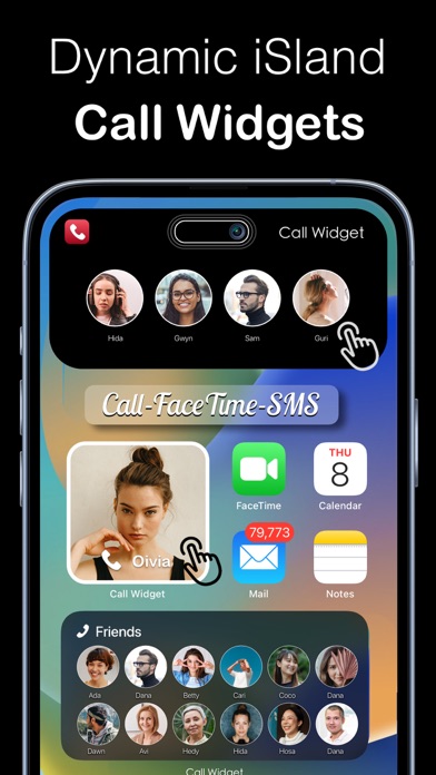 Screenshot #1 pour Call Widget : Speed Dial Pro