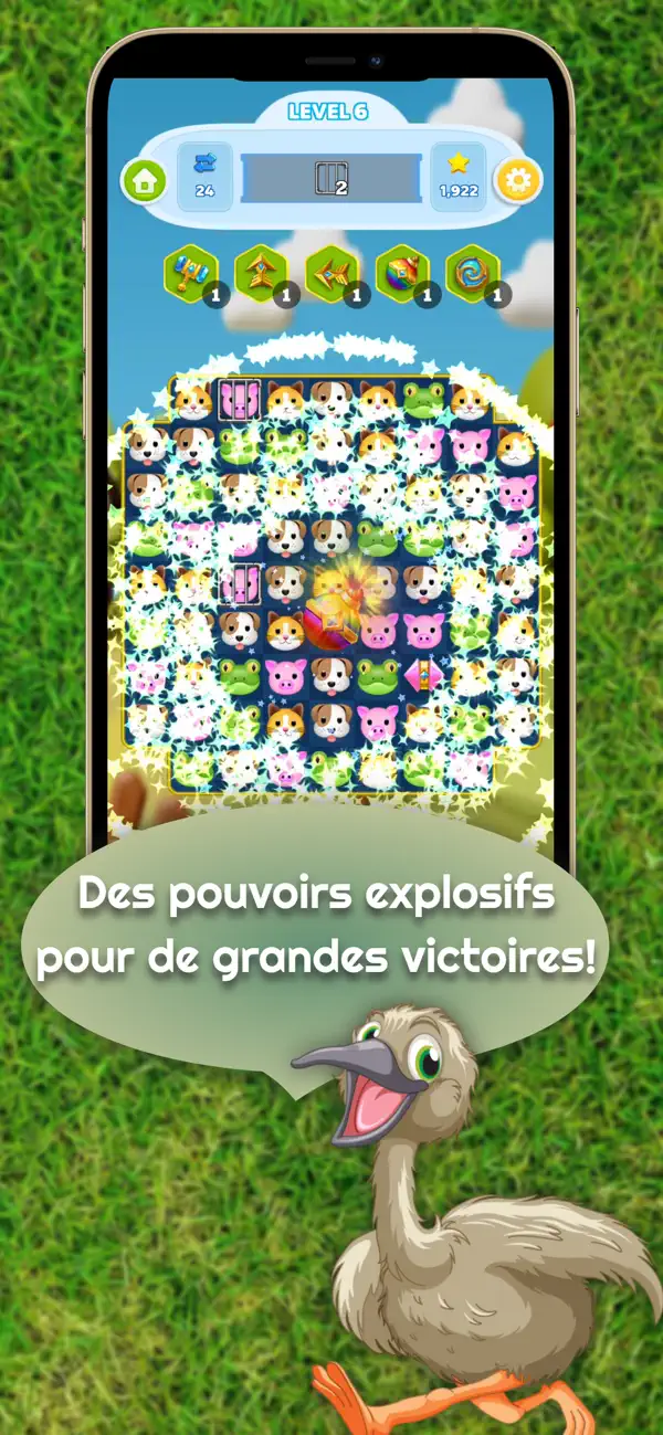 Screenshot #2 pour Match 3 Animaux
