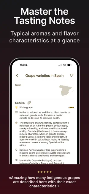 Wine Profiles & Vine Varieties screenshot 3