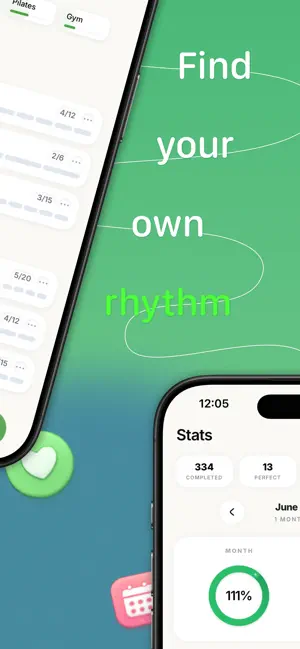 Ritmo: Monthly Habit Tracker screenshot 3
