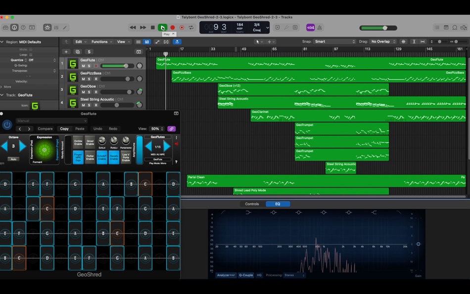 #1. GeoShred Studio (macOS) بواسطة: Wizdom Music LLC