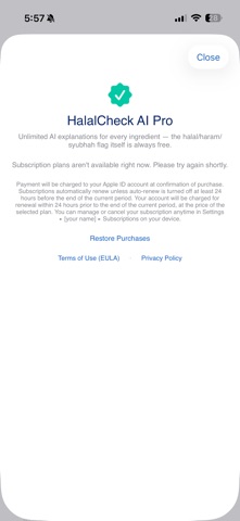 EGK HalalCheck AI screenshot