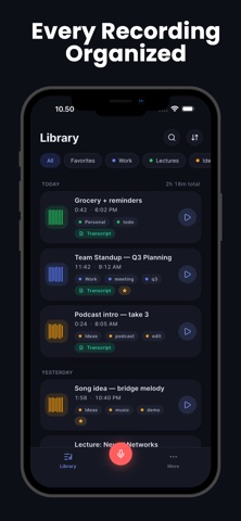 Echo: Voice Recorder Screenshot 2 of 8