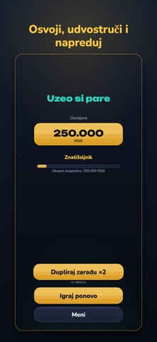 KVIZKO: Srpski kviz znanja iPhone screenshot