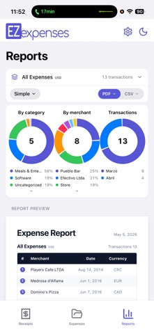 EZexpenses: Receipt Scanner Screenshot 6 of 10