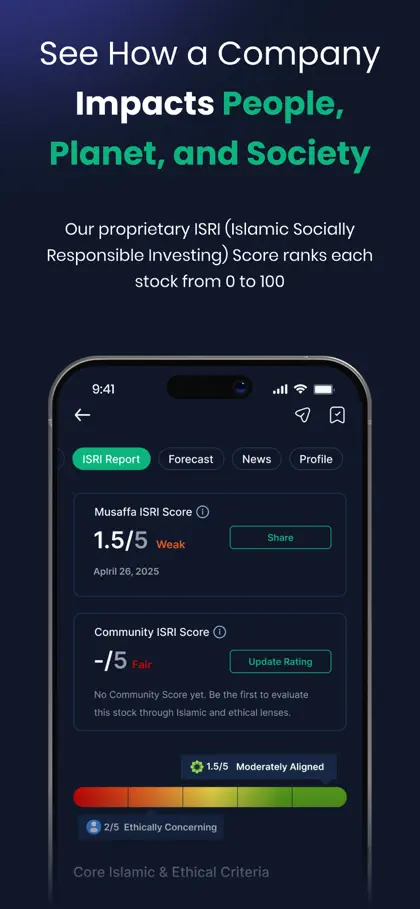 Screenshot 5 von 6 zu Musaffa: Halal Investing App