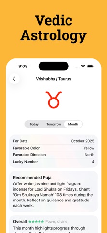 Hindu Calendar: Panchang 2026 iPhone screenshot