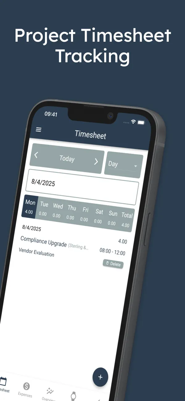 Screenshot #2 pour TimeStatement Mobile