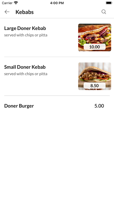 Warren chippy Fish chips pizza Screenshot