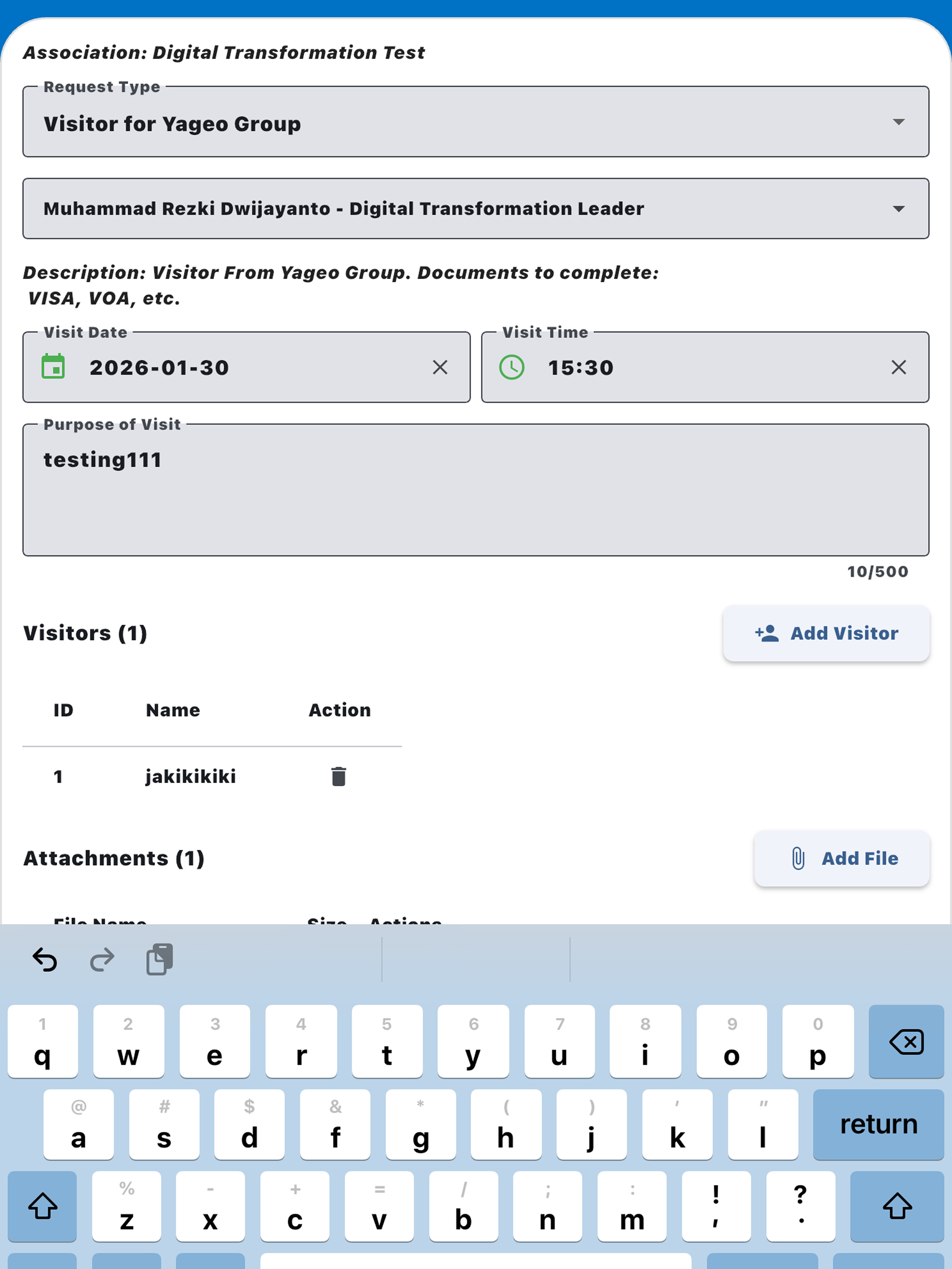 VMS Yageo TMSS Indonesia screenshot 17