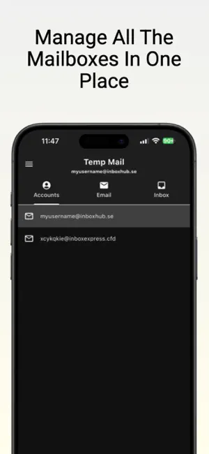 Temp Mail: Disposable Email screenshot 3