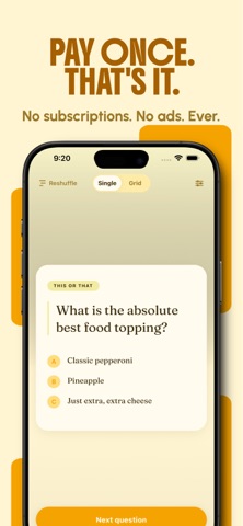 Sobremesa: Dinner Questions screenshot 3