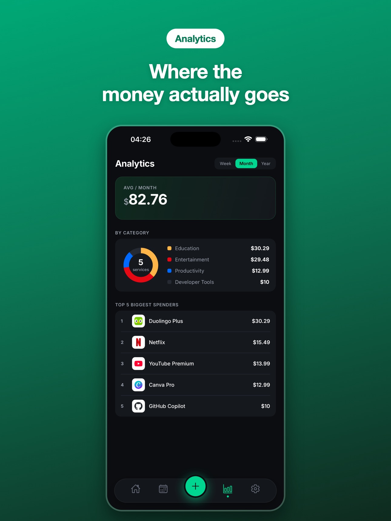 Screenshot 7 of Subloop - Manage subscriptions