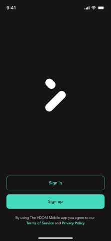 The VDOM iPhone screenshot