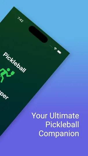 Captura de pantalla de Pickleball Score-Keeper en iPhone 2