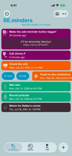 RE.minder PRO+ screenshot 1