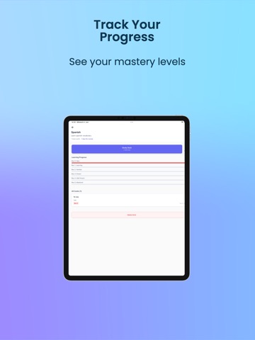 Spaced Repetition - Flashcards ipad screenshot 4